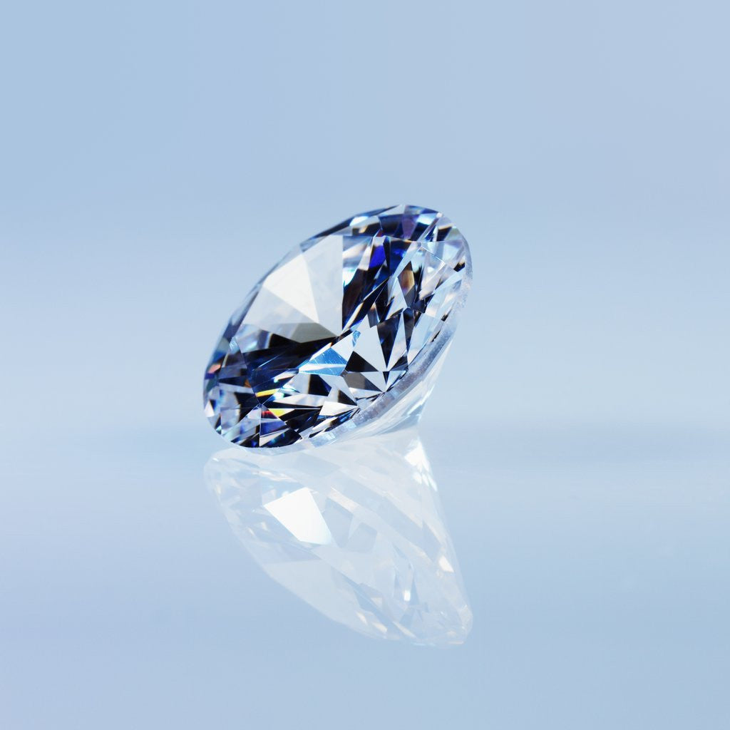 Detail of Round Cut Diamond by Anonymous
