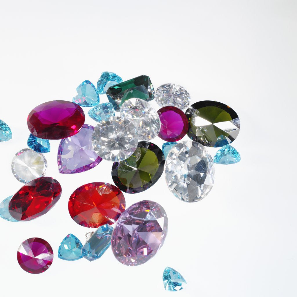 Detail of Variety of Jewels by Anonymous