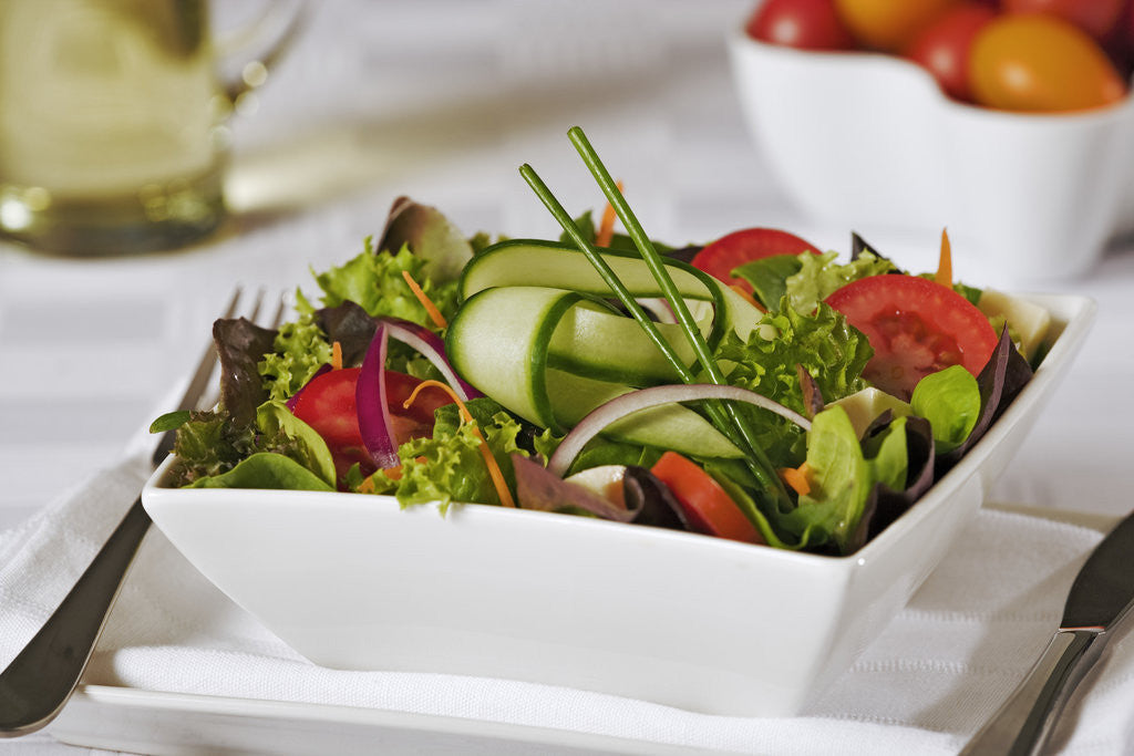 Detail of Green Salad in Bowl by Anonymous