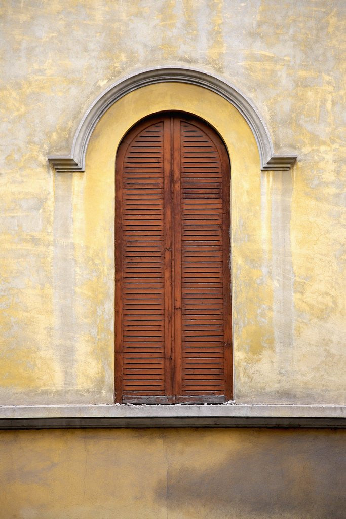 Detail of Shutters on Building Facade by Anonymous