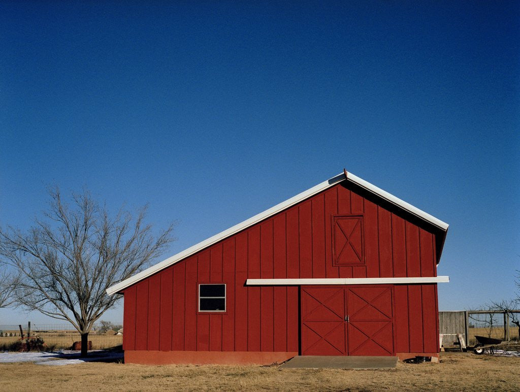 Detail of Farm House by Anonymous