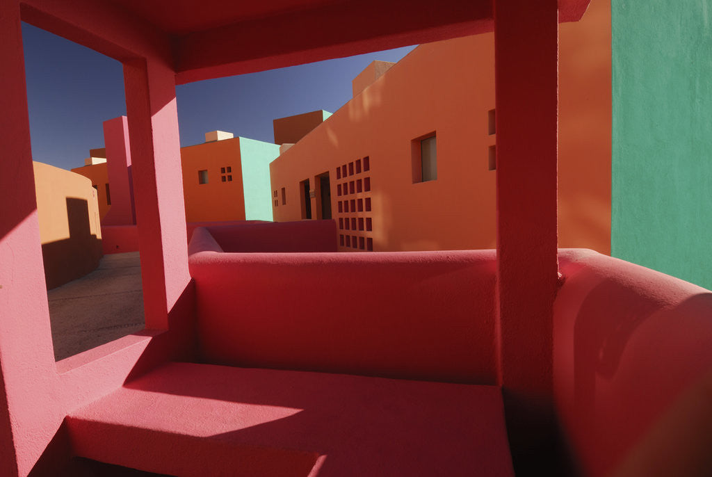 Detail of Colorful Architecture in Cabo San Lucas by Anonymous