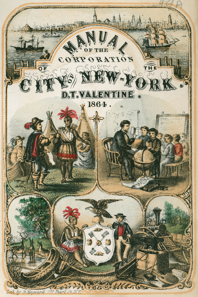 Detail of Manual of the Corporation of the City of New York by Anonymous