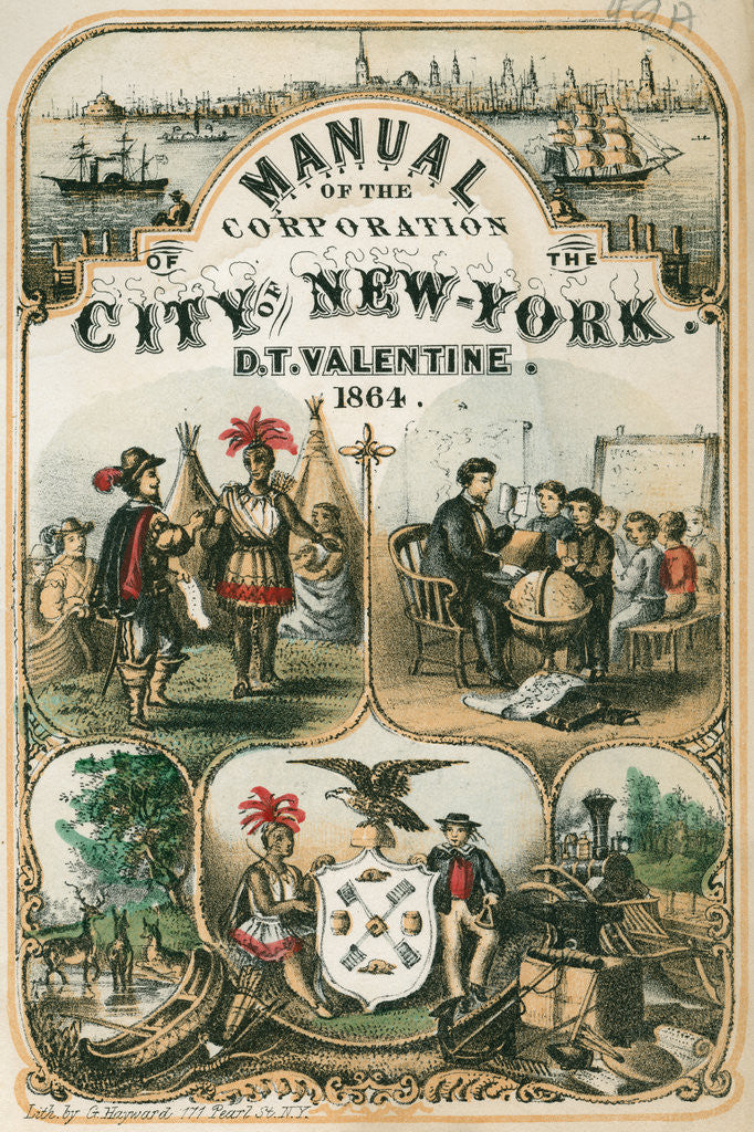 Detail of Manual of the Corporation of the City of New York by Corbis