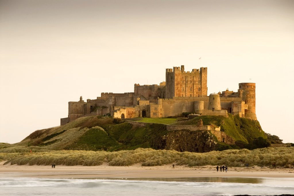 Detail of Bamburgh Castle by Corbis