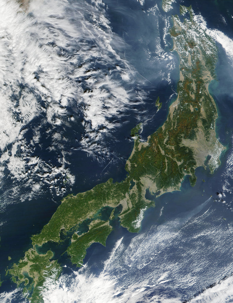 Detail of Japan Archipelago and Sea of Japan by Anonymous