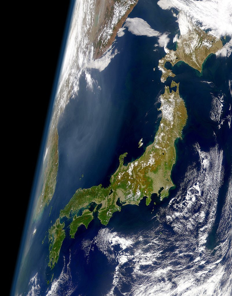Detail of Japan Archipelago and Sea of Japan by Anonymous