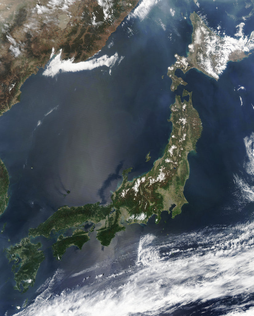 Detail of Japan Archipelago and Sea of Japan by Anonymous