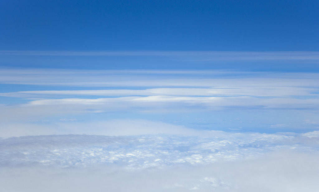 Detail of Cumulus Clouds Over Pacific Ocean by Anonymous