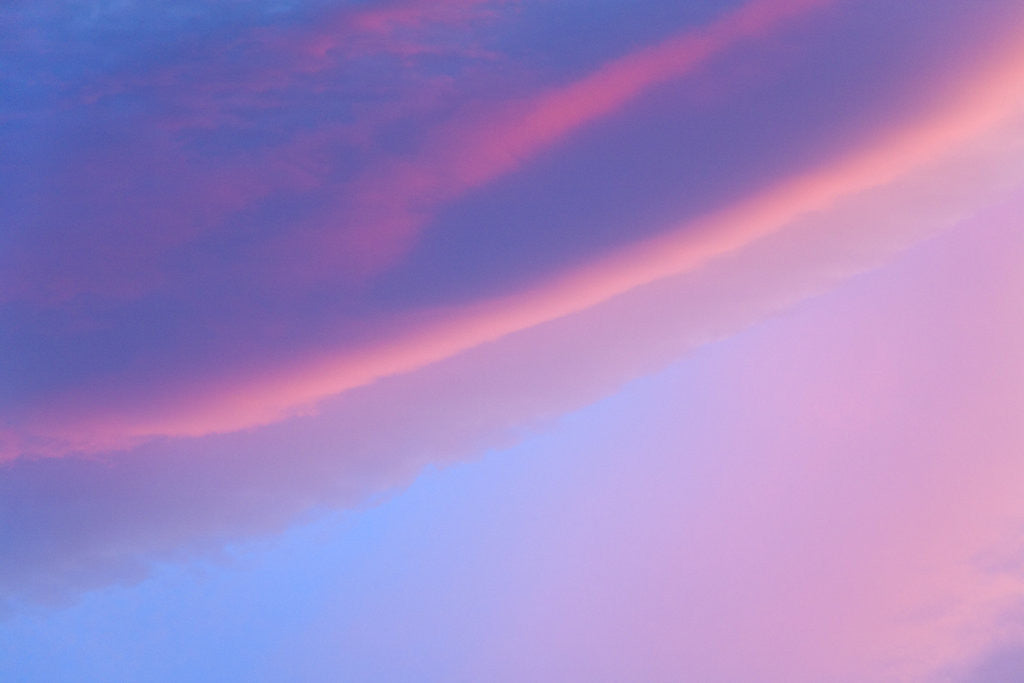 Detail of Lenticular Clouds at Sunset by Anonymous