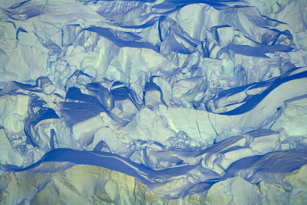 Detail of Wiggins Glacier by Anonymous