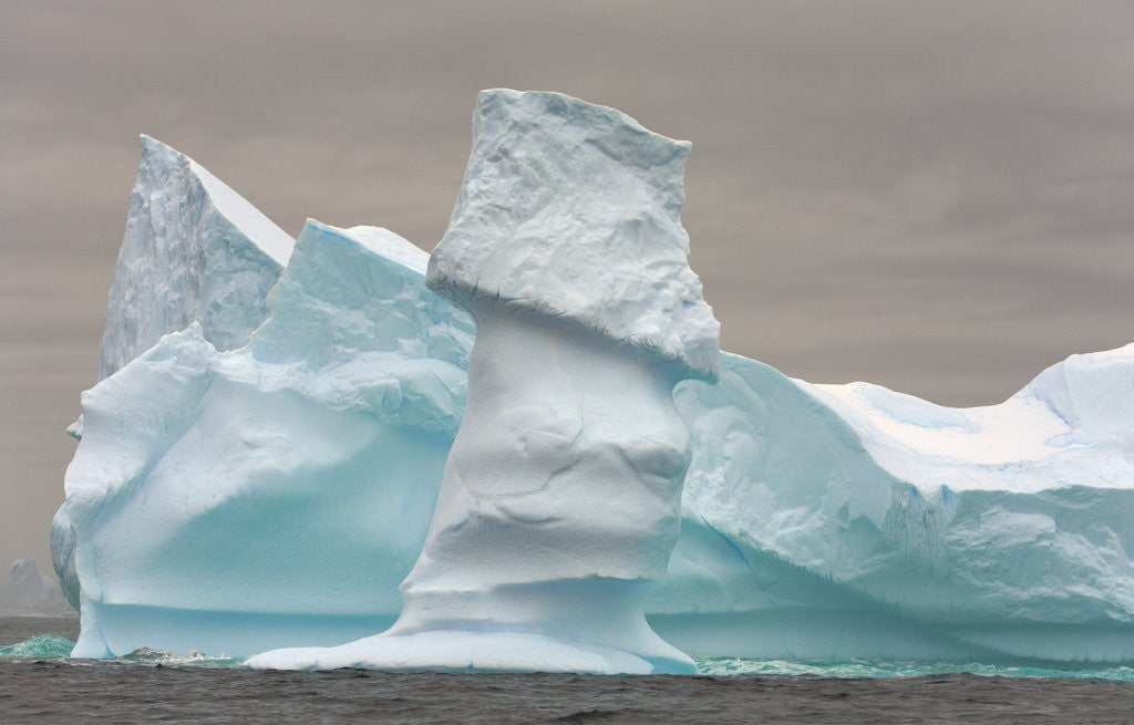 Detail of Disintegrating Tabular Iceberg by Anonymous
