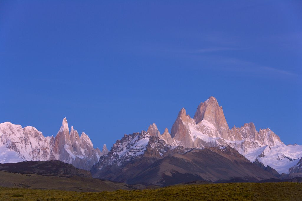 Detail of Fitzroy Massif in Los Glaciares National Park by Anonymous