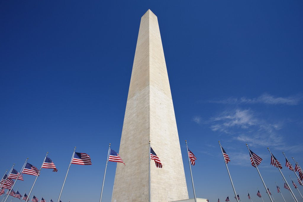Detail of Washington Monument by Anonymous