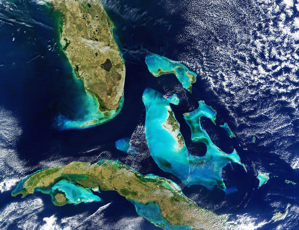 Detail of Great Bahama Bank and Little Bahama Bank by Anonymous