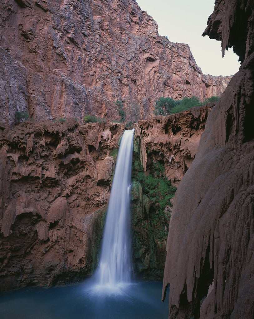 Detail of Mooney Falls by Anonymous