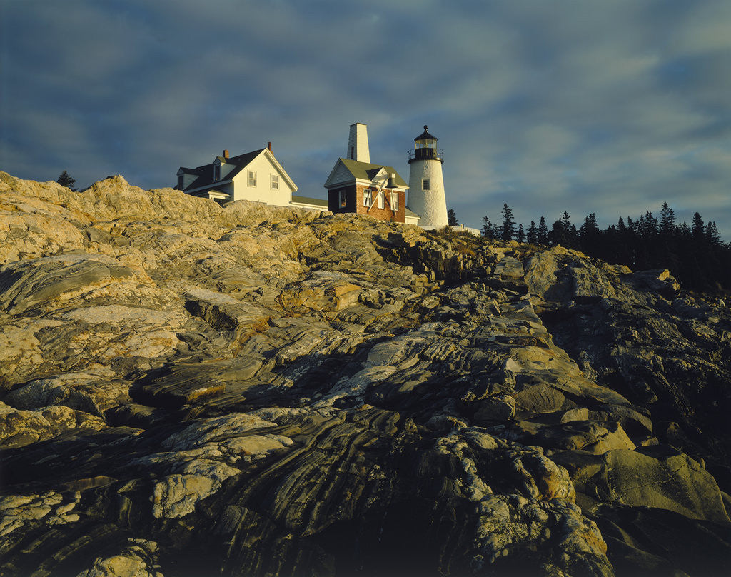 Detail of Pemaquid Lighthouse by Anonymous