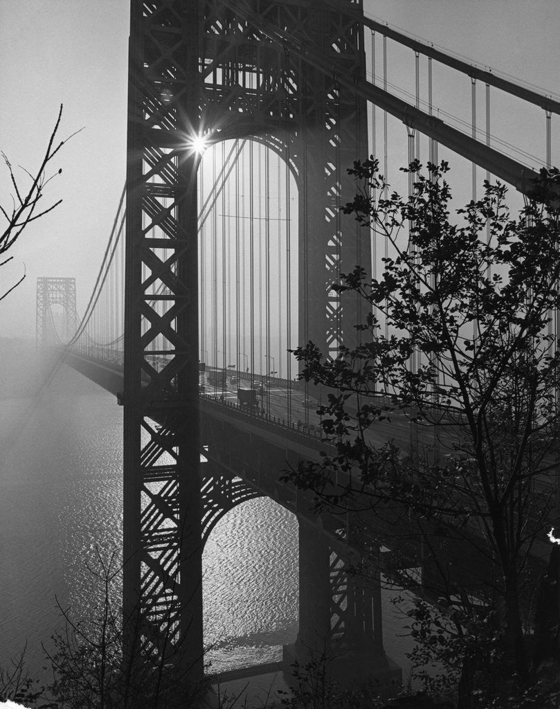 Detail of George Washington Bridge by Anonymous