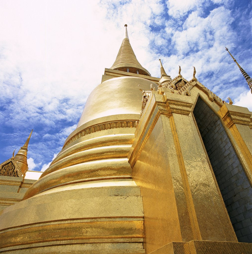 Detail of Phra Si Ratana Chedi by Anonymous