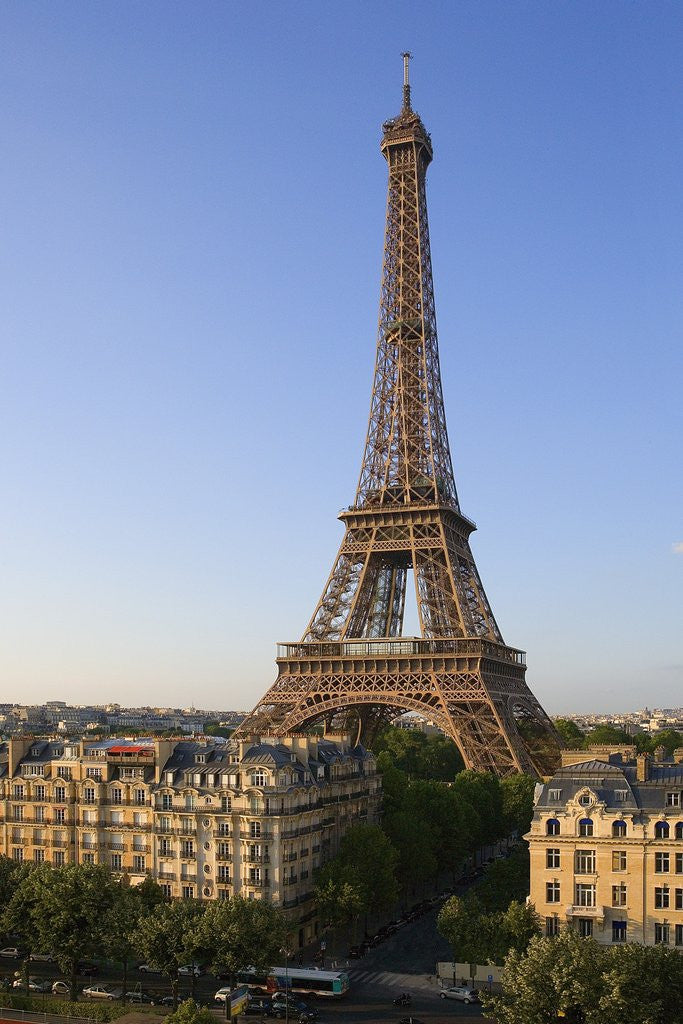 Detail of Eiffel Tower by Anonymous