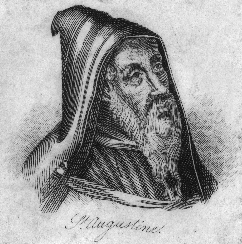 Detail of Augustine by Anonymous