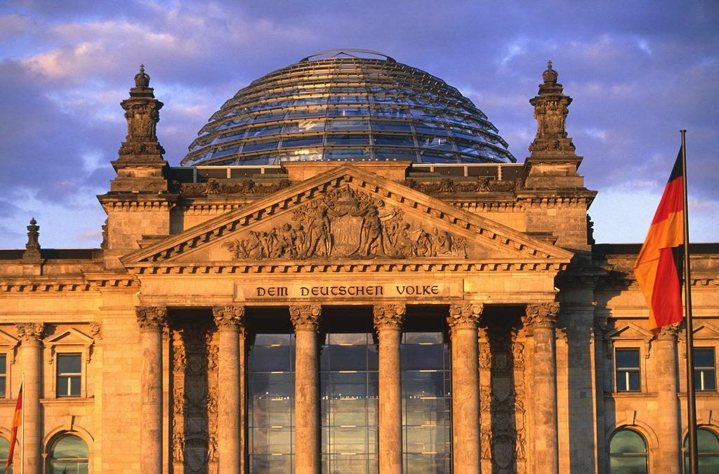 Detail of Reichstag Building by Anonymous