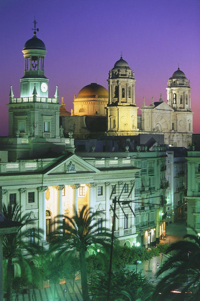 Detail of Buildings in Cadiz by Anonymous