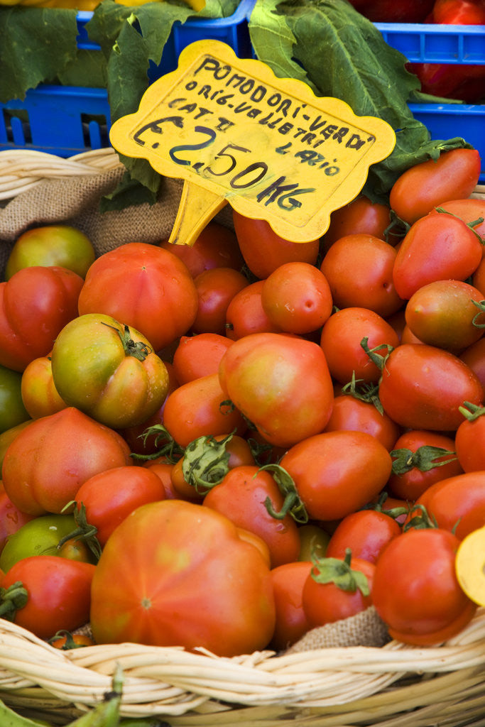 Detail of Tomatoes in Campo dei Fiori by Anonymous