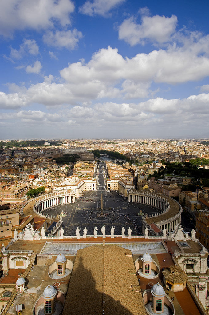 Detail of Piazza San Pietro by Anonymous
