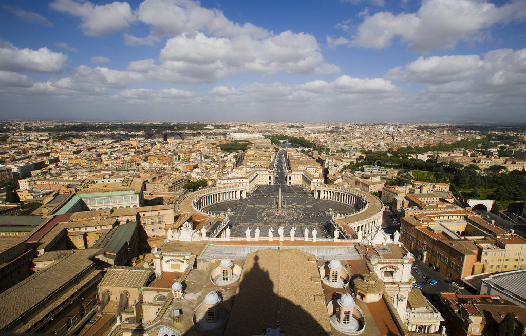 Detail of View of Rome by Corbis