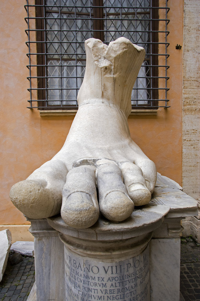 Detail of Capitoline Museums by Anonymous