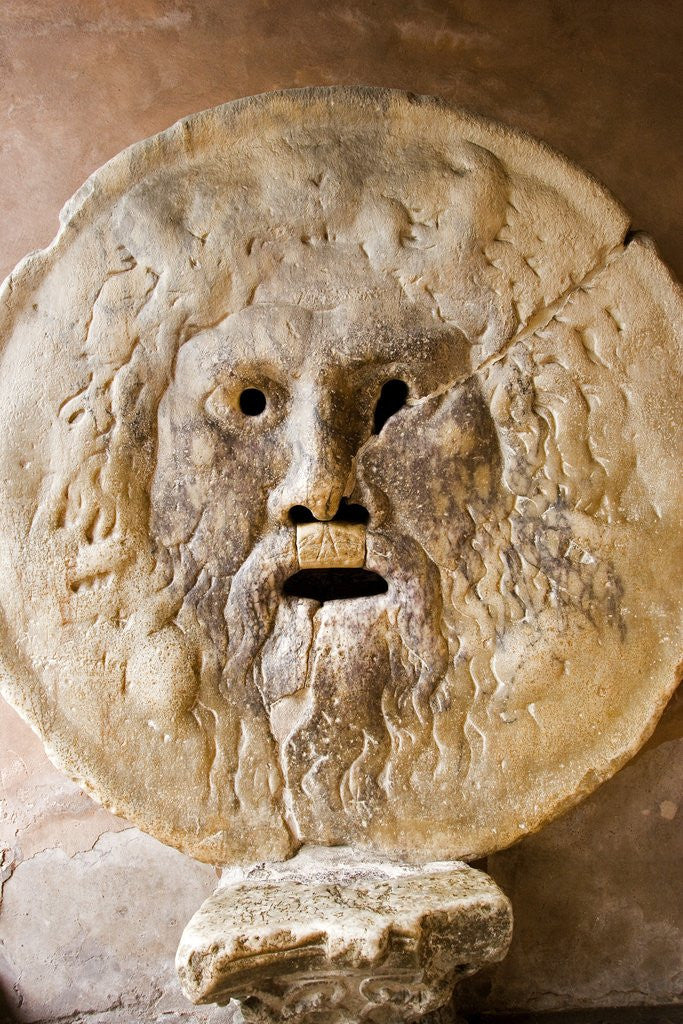 Detail of Bocca della Verità by Anonymous
