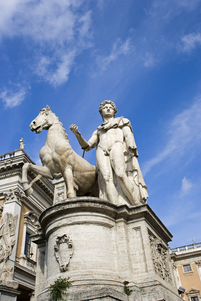 Detail of Piazza del Campidoglio by Anonymous