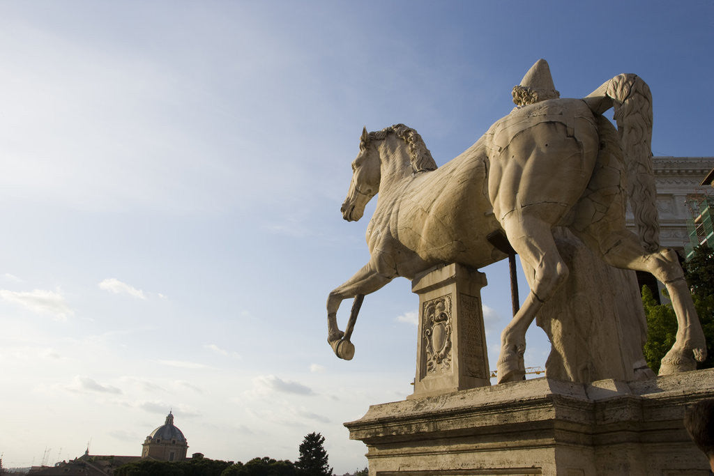 Detail of Piazza del Campidoglio by Anonymous