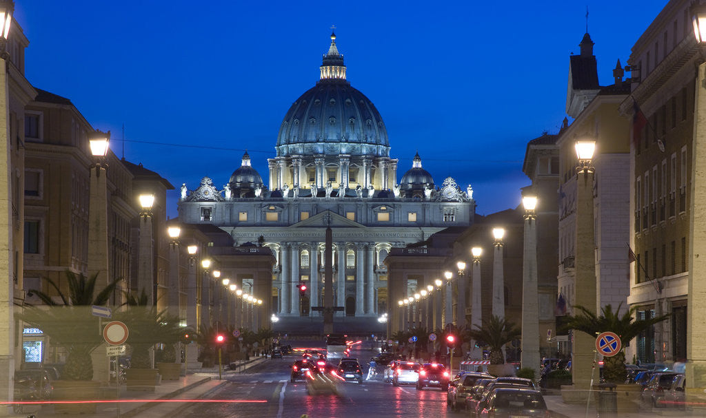 Detail of Saint Peter's Cathedral by Anonymous