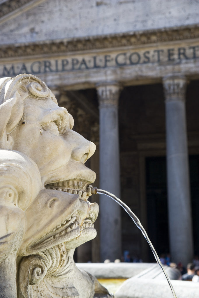 Detail of The Pantheon by Anonymous