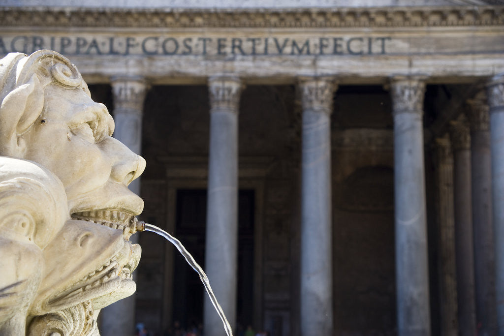 Detail of The Pantheon by Anonymous