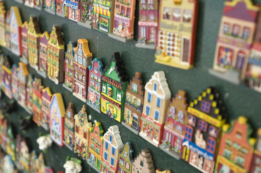 Detail of Souvenirs for Sale at Bloemenmarkt by Anonymous