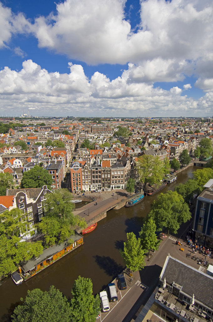 Detail of City View from Westerkerk by Anonymous