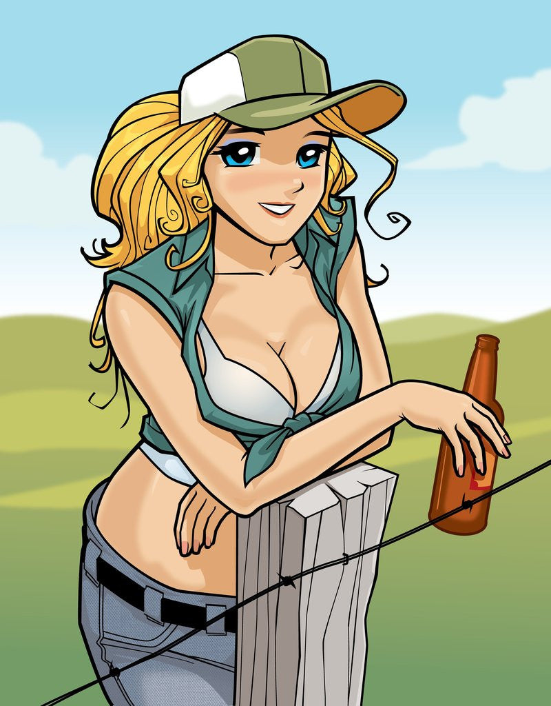 Detail of American Gal by Anonymous