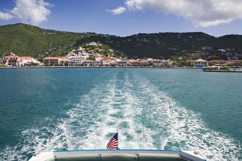 Detail of Boating in Charlotte Amalie Harbor at St. Thomas by Anonymous