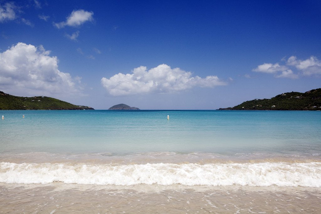 Detail of Magens Bay in St. Thomas by Anonymous