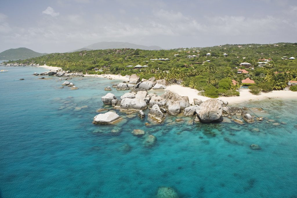 Detail of Rock Formations at The Baths on Virgin Gorda by Anonymous