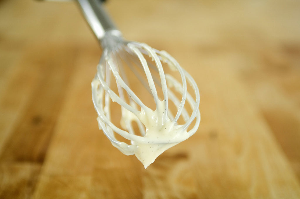 Detail of Custard on Whisk by Anonymous