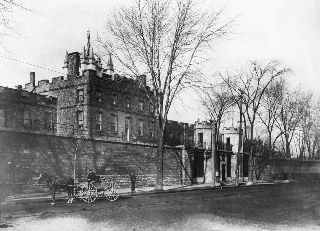 Detail of Auburn Prison by Anonymous