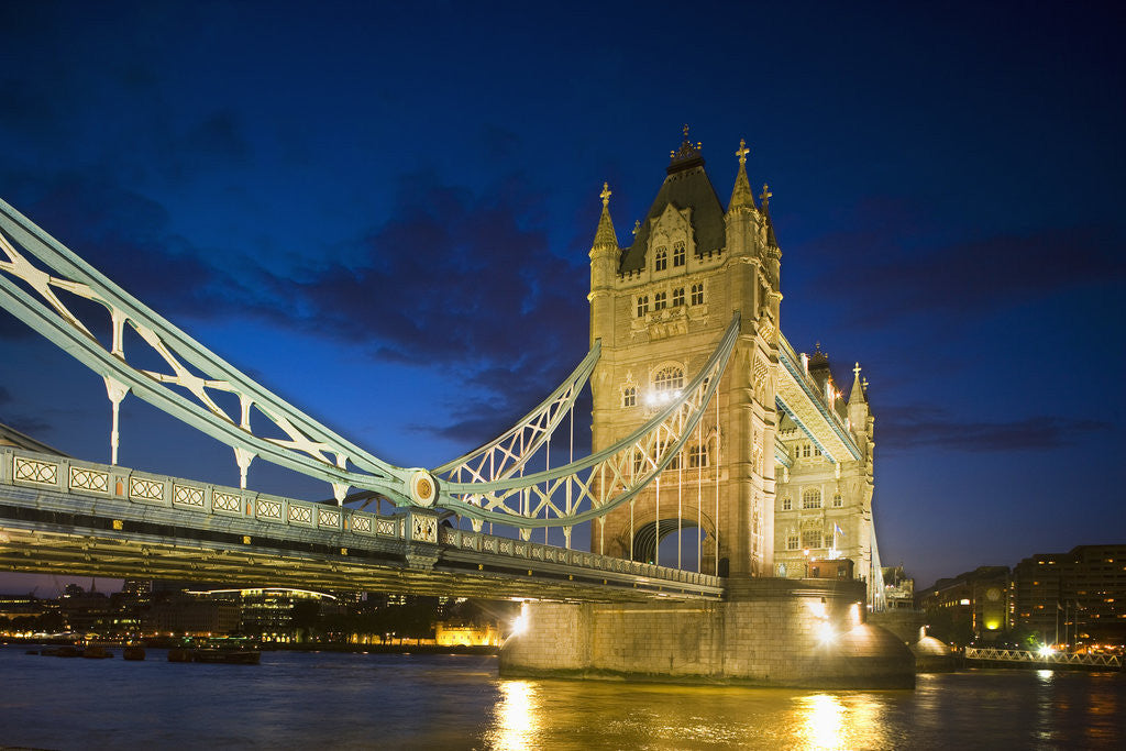 Detail of The Tower Bridge by Anonymous