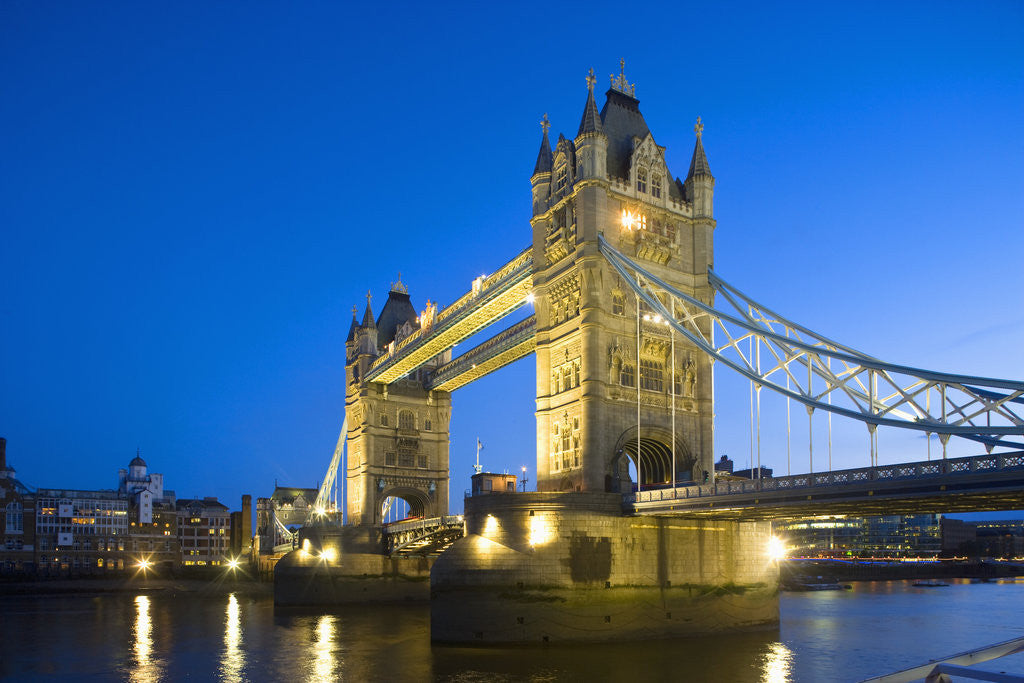 Detail of The Tower Bridge by Anonymous