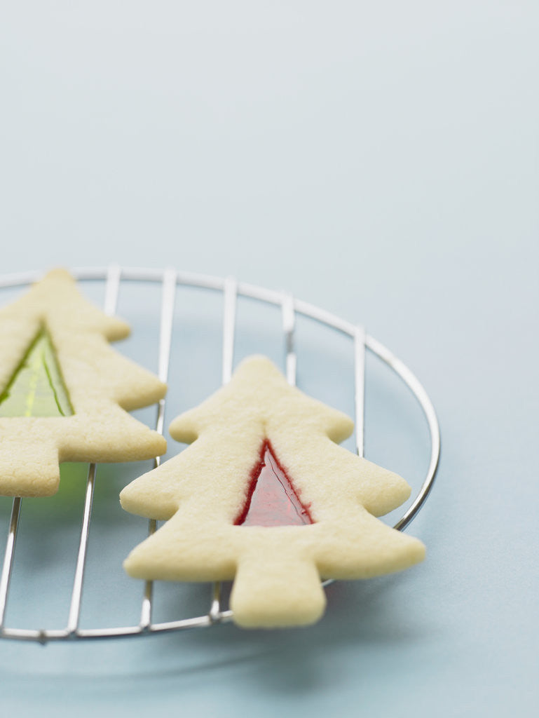 Detail of Christmas cookies by Anonymous