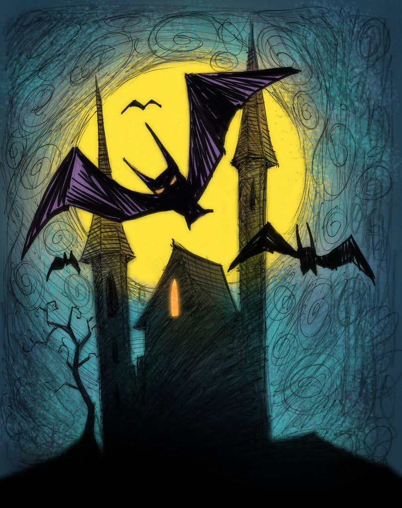 Detail of Bats by Anonymous