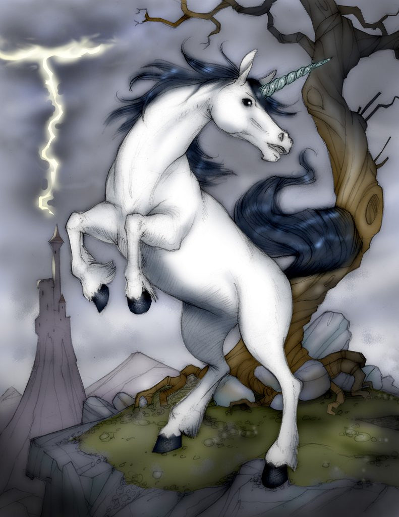 Detail of Unicorn by Anonymous